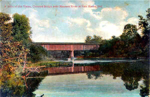 c1875 New Haven Covered Bridge