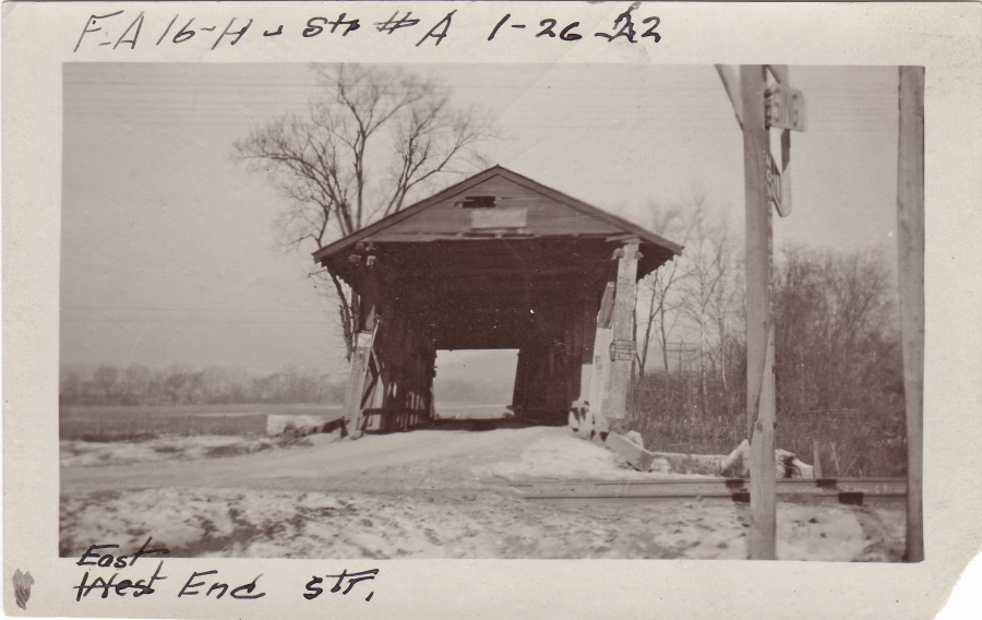 Unidentified covered bridge photo