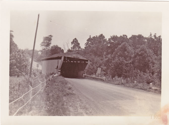 Unidentified covered bridge photo