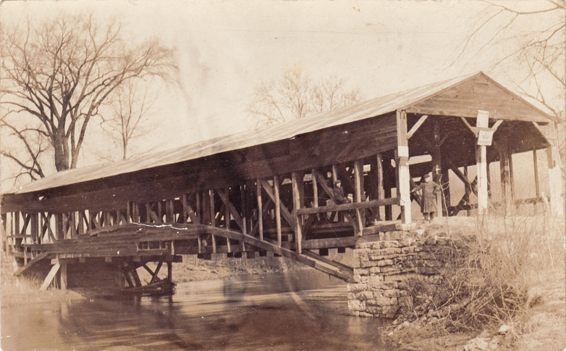 Unidentified covered bridge photo