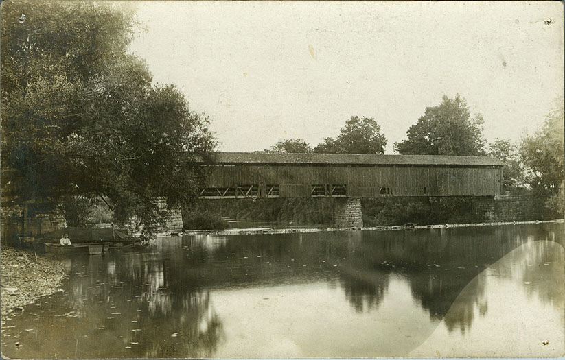 Unidentified covered bridge photo