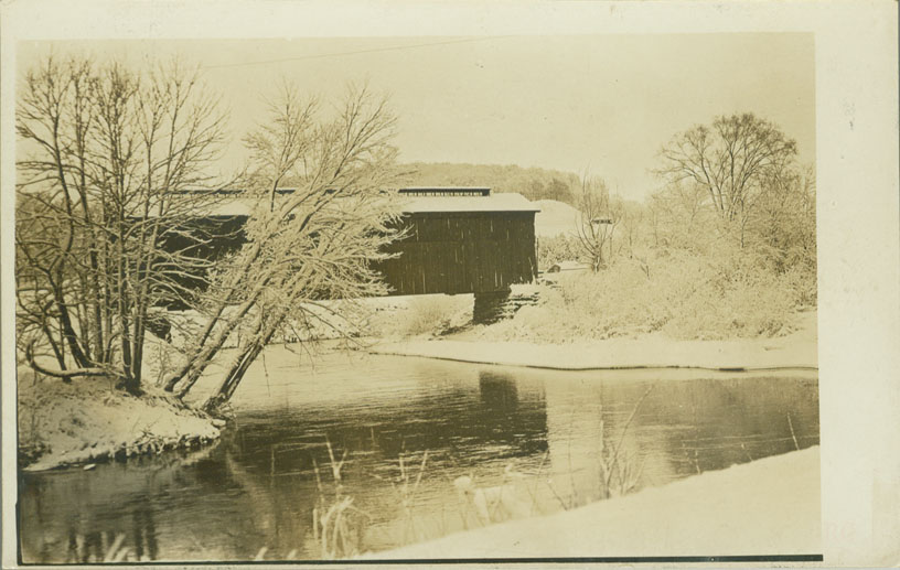 Unidentified covered bridge photo