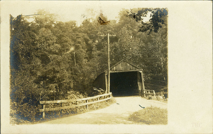 Unidentified covered bridge photo