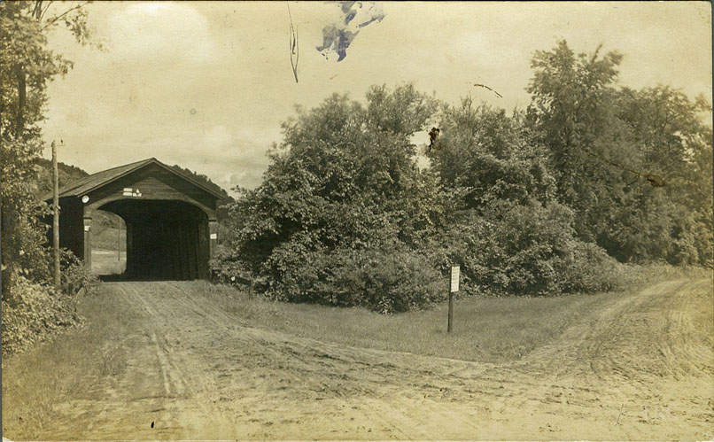 Unidentified covered bridge photo