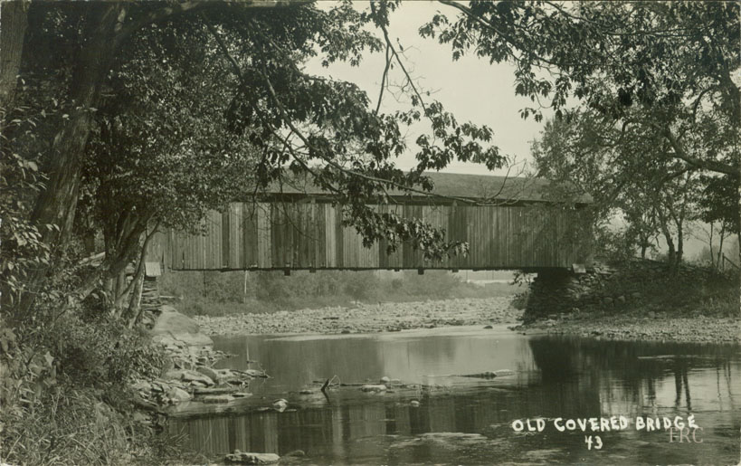 Unidentified covered bridge photo