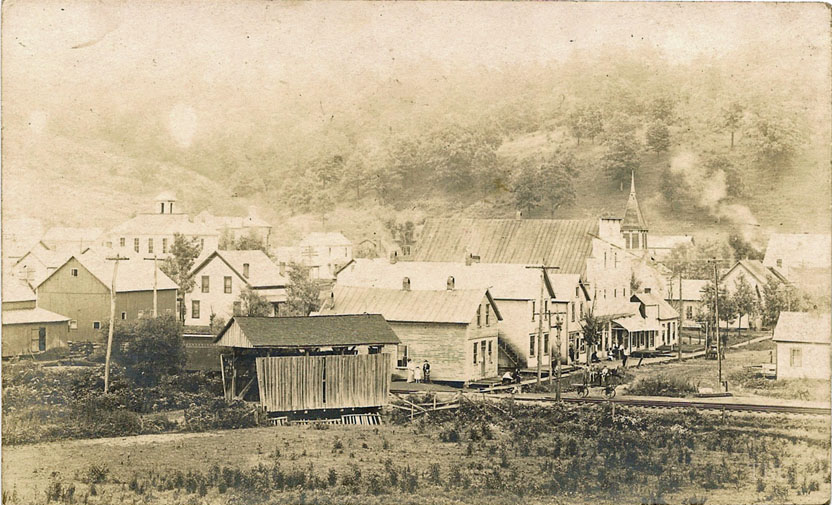 Unidentified covered bridge photo