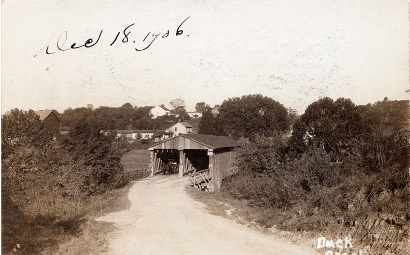 Unidentified covered bridge photo